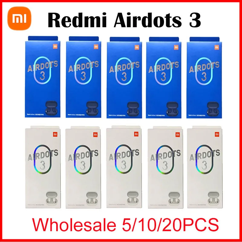 

Bluetooth-наушники Xiaomi Redmi AirDots 3, 5/10/20 шт.