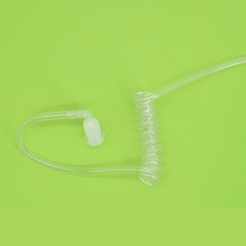 Air Acoustic Tube Headset For Baofeng Radio Walkie Talkie K Port Earphone PTT With Microphone For UV-5R 888s Guard Earbuds