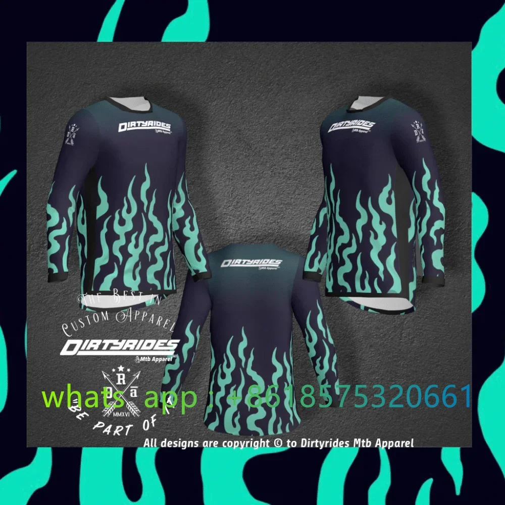 Мужская майка для горного велосипеда Dirtyrides 2022 летняя быстросохнущая футболка