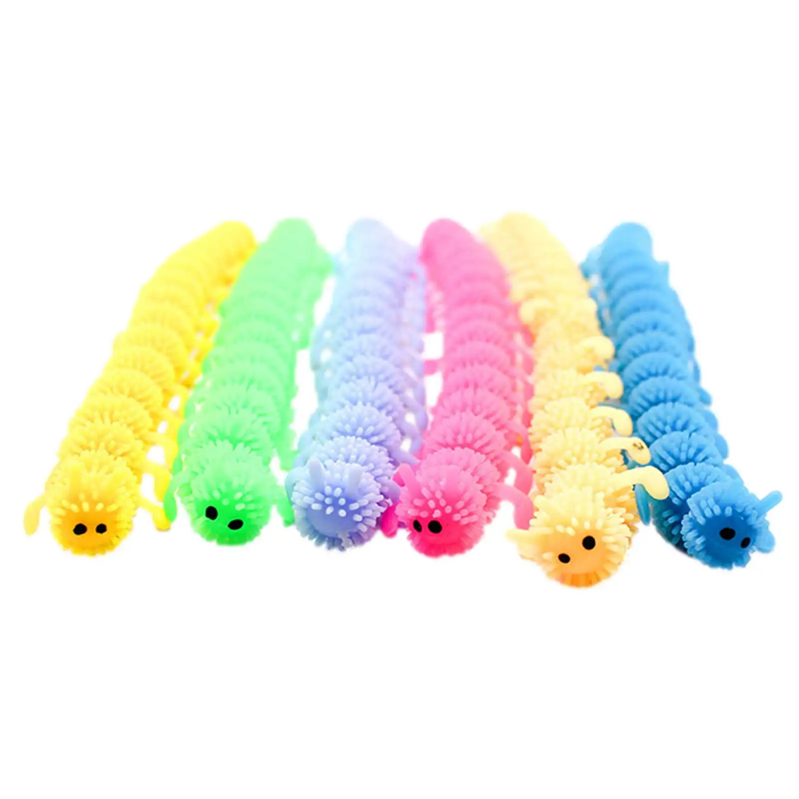 

Stretchy Strings Sensory Toys Sensory Noodles Anxiety Relief Items For Kids Cute Caterpillars Shape Play Toy For Stress Relief