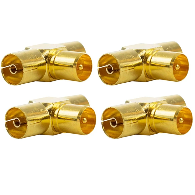 4 шт. коаксиальный разветвитель для ТВ-антенны | Электроника