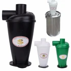 Пылесборник Cyclone SN50T3, фильтр для пылесоса, сепаратор пыли, уловитель турбо с фланцевым основанием, 1 комплект