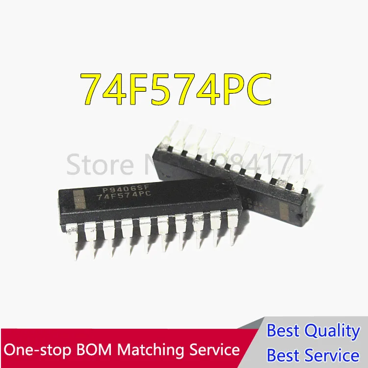 

10 шт 74F574PC 74LS574 Новинка