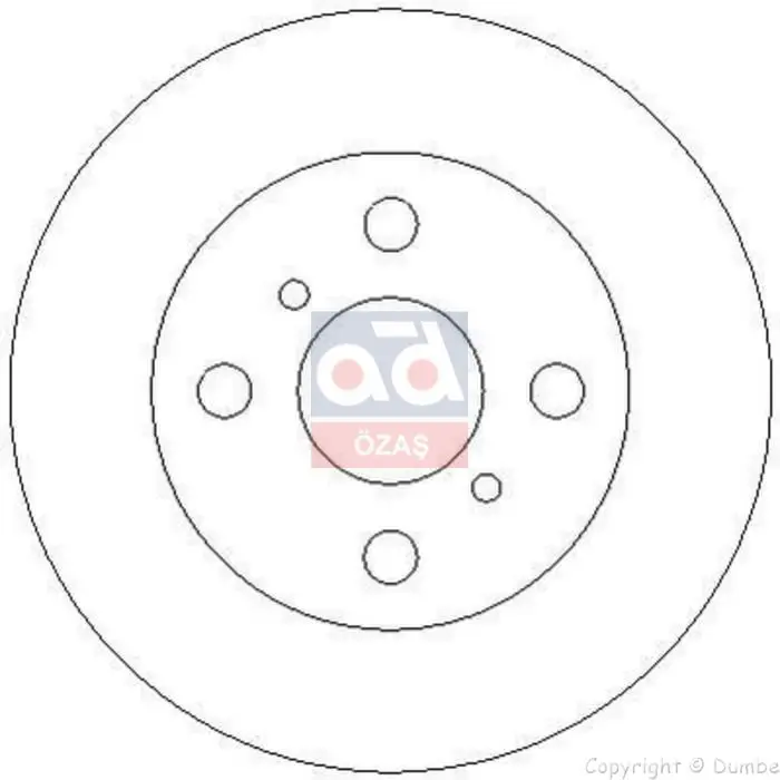 

B2597 для диска на 92 COROLLA * AE92 * «HAVASIZ»