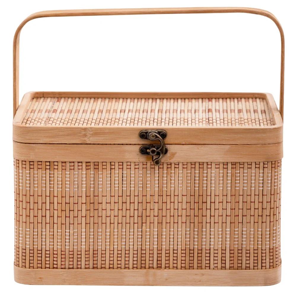 

Garden Vegetable Bins Weave Basket Cupcake Container Planter Wicker Storage Rattan Laundry Hamper