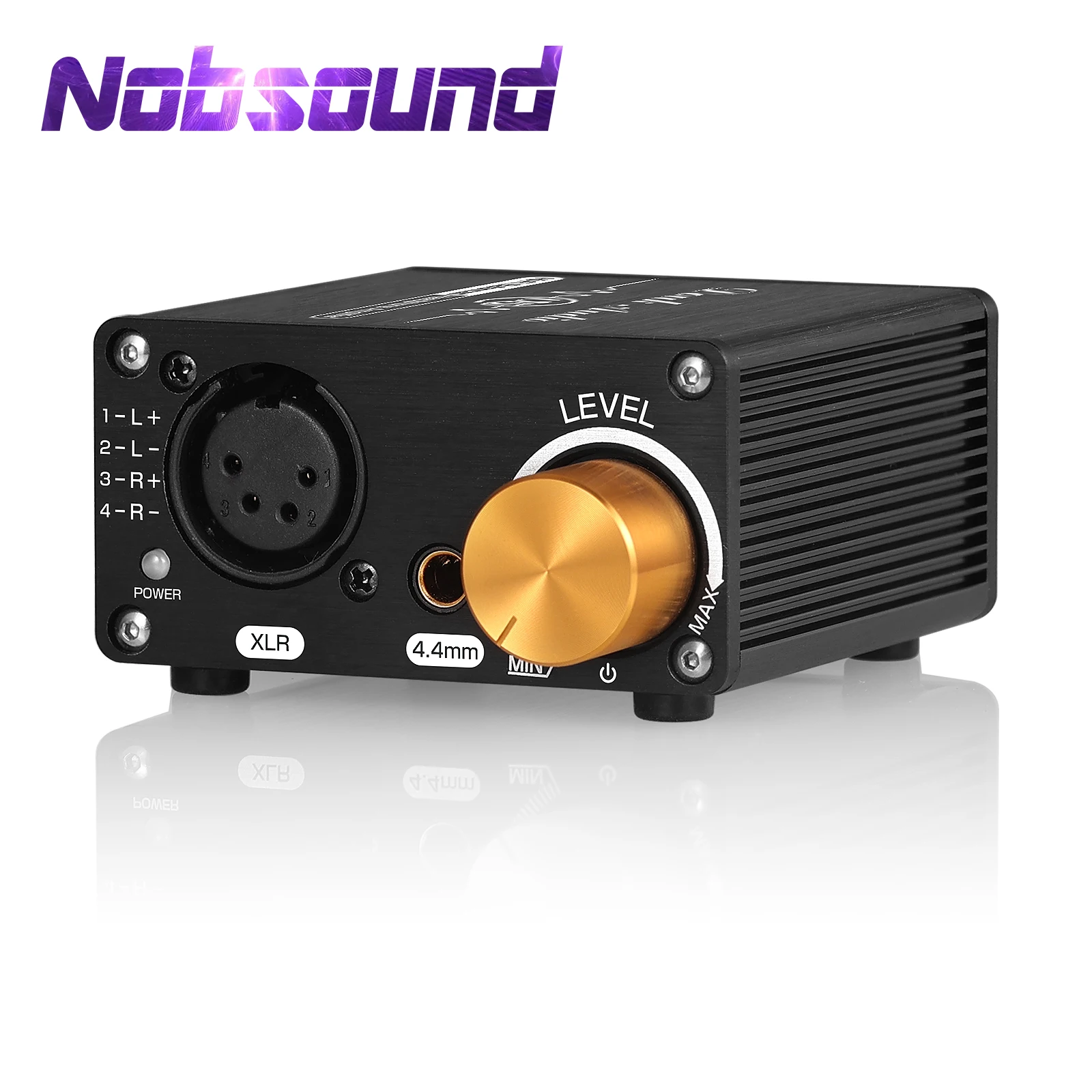 Amplificador de Fone de Ouvido Equilibrado para Xlr Fones de Ouvido Nobsound Mini Totalmente 4.4mm Desktop Estéreo Grande Potência Saída Amp u5 –