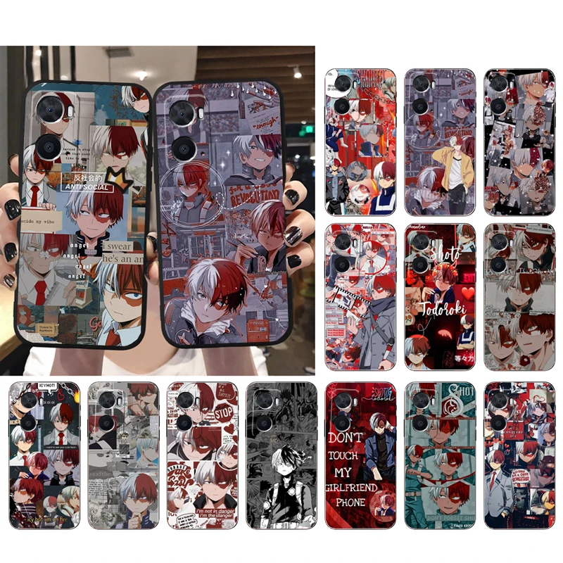 

Todoroki My Hero Academia Phone Case for OPPO A96 A91 A54 A74 A94 A53S A15 A16 A17 Reno 2 2Z Reno 6 7 8 Case