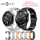 2022 мм Классический ремешок для часов Huawei GT3 RunnerGT2 браслет из нержавеющей стали для часов 3 браслет для часов для Huawei