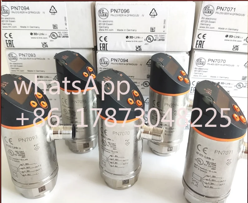 Оригинальный датчик давления IFM PN7070 PN7071 PN7092 PN7093 PN7094 PN7096 PN7097 PN7099 PN7571 PN7592 PN7593 PN2594
