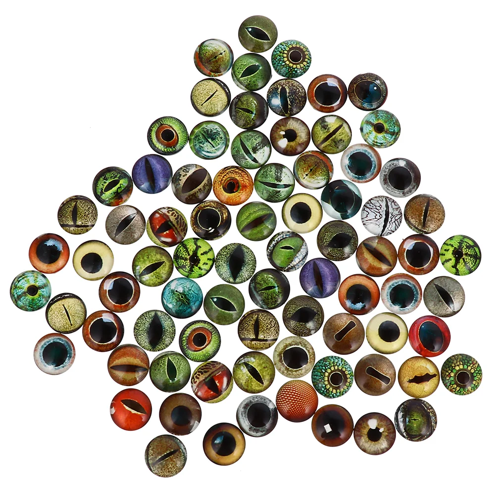 

Eyes Eyedoll Diy Fordragon Animal Evil Dome Beads Craft Round Flatback Wiggle Cat Simulated Charms Colorful Glitter Googly