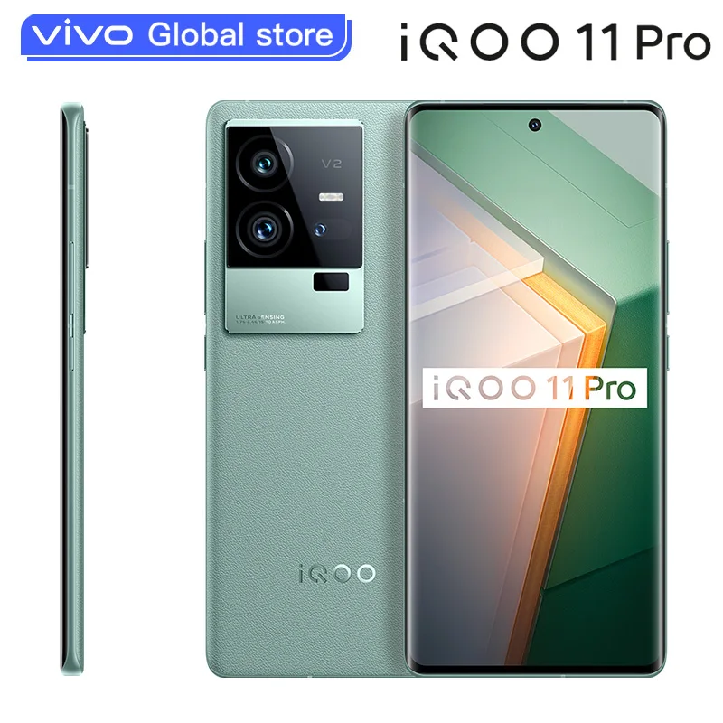 Vivo iQOO 11 Pro 5G Mobile Phone 6.78 Inch AMOLED Snapdragon 8 Gen2 200W SuperFlash Charge 50M Tripl Camera NFC