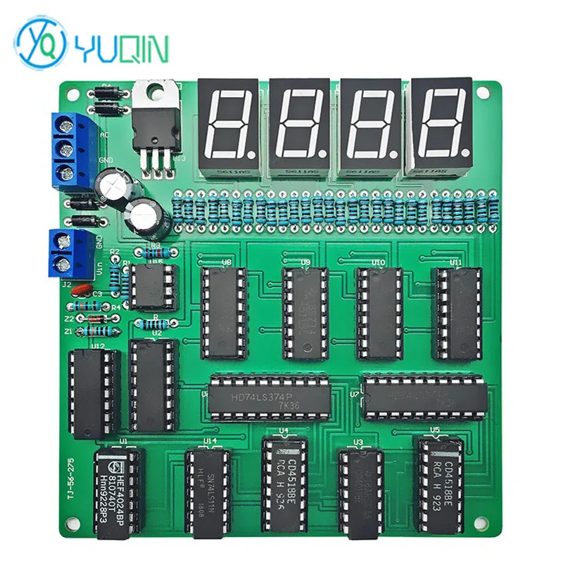 

DIY Kit for Digital Frequency Meter Electronic Production Teaching Experiment Welding Assembly Exercise Circuit Board