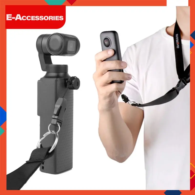 

Nylon Universal Safety Lanyard Lanyard Strap Adjustable Wrist Strap Lanyard For Insta360 A X Bracelet Neck Strap Multifunctional