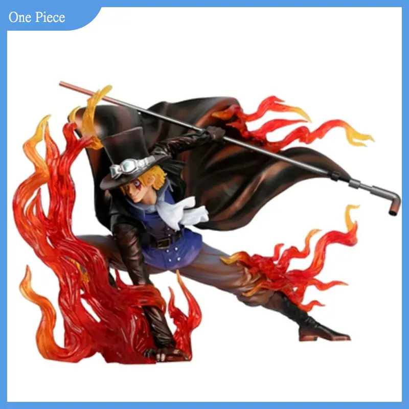 

One Piece Fire Punch Sabo спецэффекты Аниме Фигурка экшн-Фигурки Коллекционная модель Кукла рождественские игрушки подарок