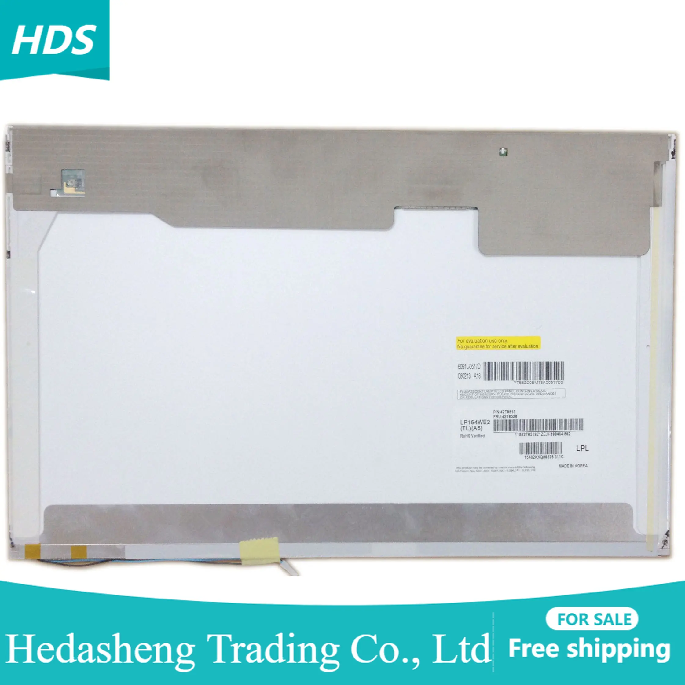 

LP154WE2 TLA5 TLA2 TLA6 TLA7 TLB1 TLA8 TLB2 fit LTN154MT02 LTN154MT05 LP154W02 TL09 TL10 15.4" (1680x1050) LCD SCREEN