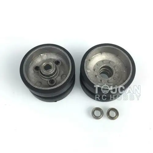 HENG LONG 1/16 США M1A2 Абрамы 3918 RC Танк Металлические натяжные колеса Желтый TH00552-SMT4