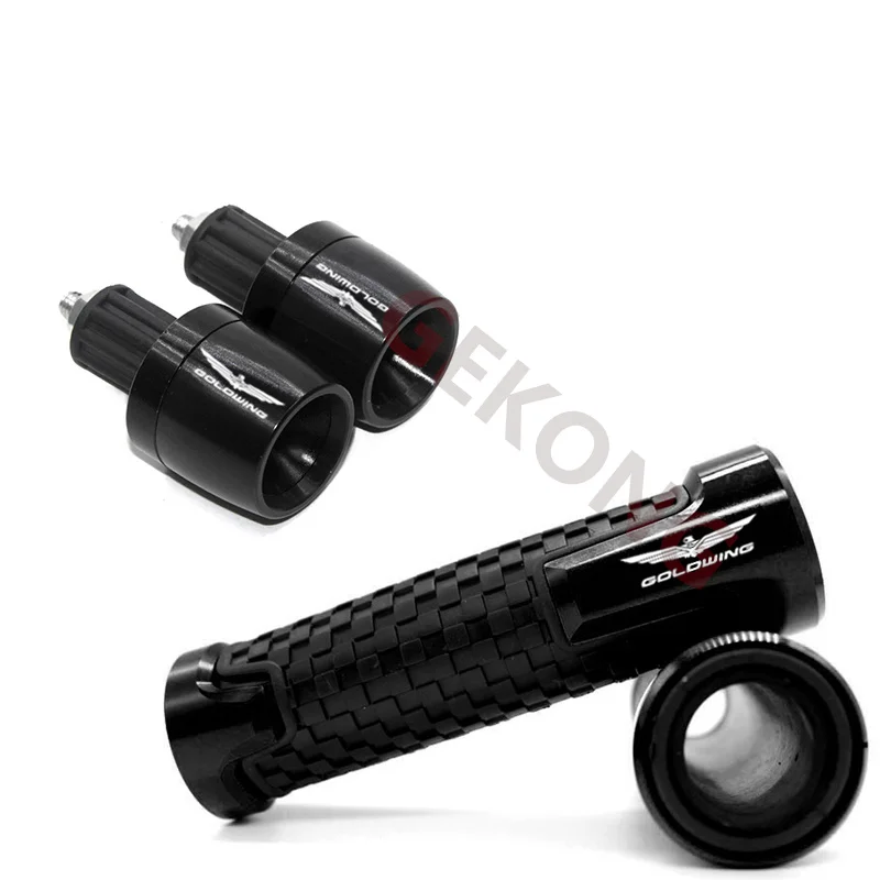 Алюминиевые резиновые мотоциклетные ручки с ЧПУ для Honda Gold Wing 1800 GL1800 2001-2023