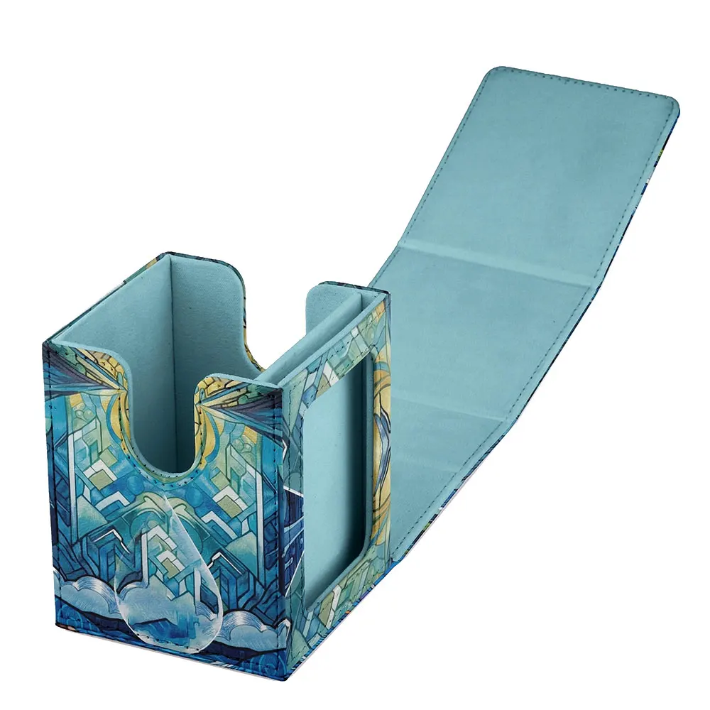 Коробка для колоды карт подходит YGO MTG 100+ ящик хранения торговые карточные игры