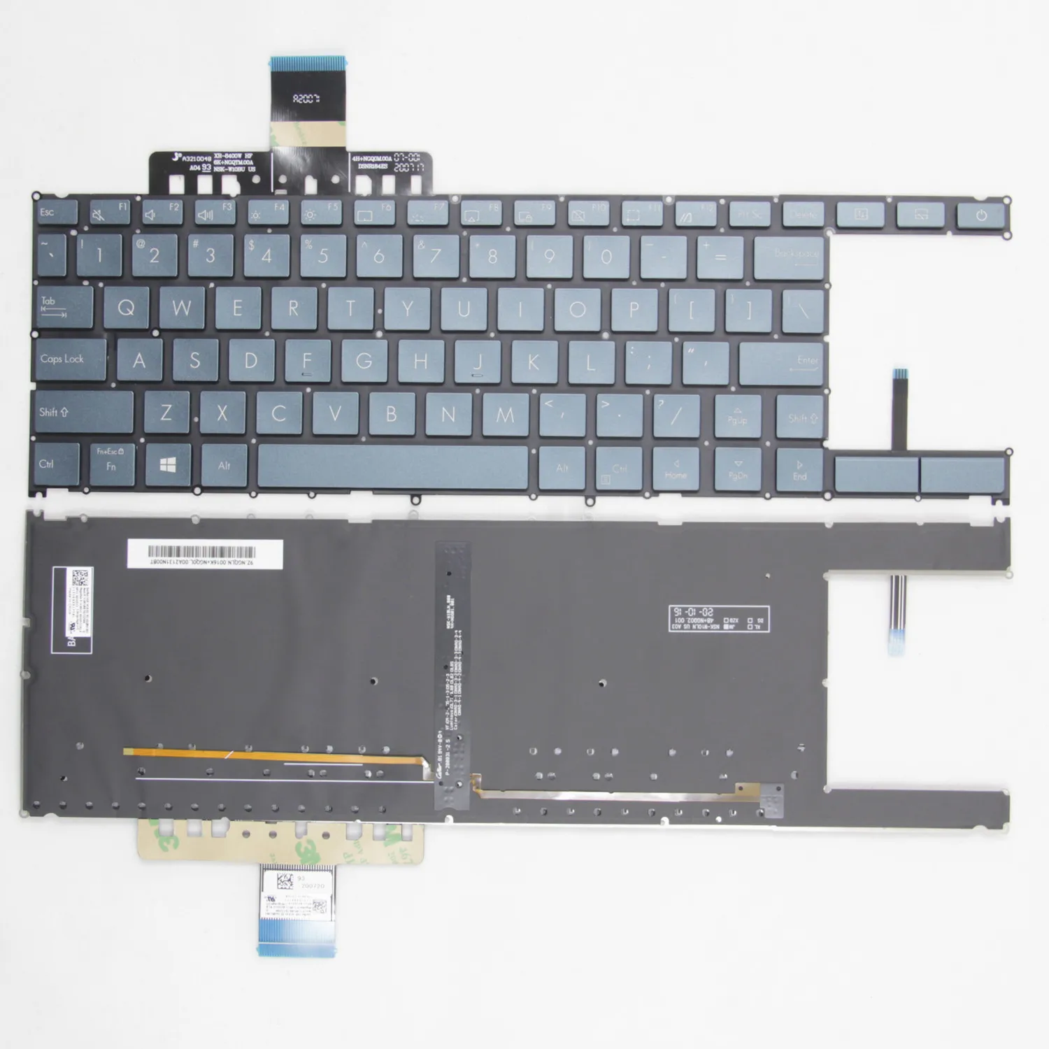 

New Original US Keyboard for laptop Asus X2 Duo UX481 UX4000 UX4100 UX4100E UX4000FL English with backlight