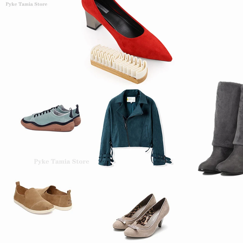 Щетка для чистки замши зимние сапоги замшевый скраб щетка ухода за кожей