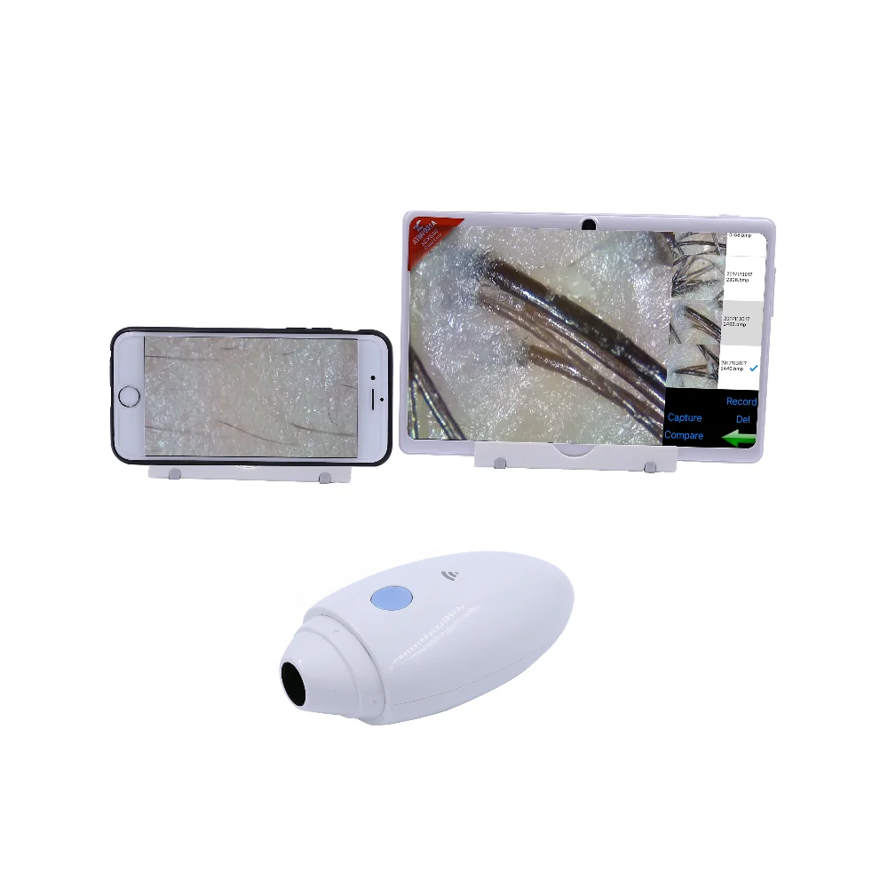 

MLG CF-685A Water drop WI-FI low price portable microscope skin hair scalp scanner analyzer