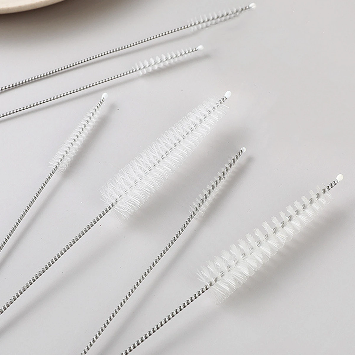 30 шт. щётки для чистки соломинок из нержавеющей стали | Щетки