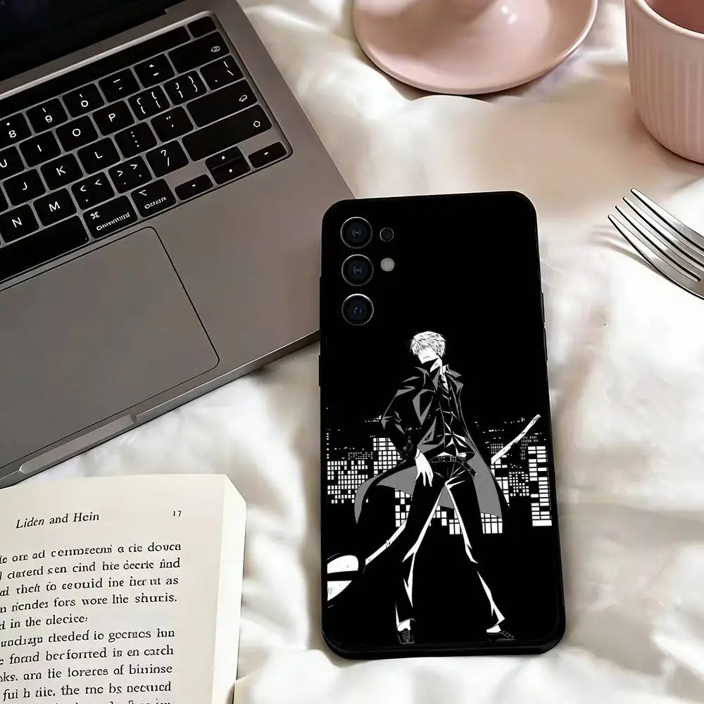 Фото Чехол для телефона с изображением персонажа аниме DuRaRaRa Shizuo-O Heiwajima для Samsung S25, S24, S21, S22, S23, S30, Ultra, S20, Plus, Fe, мягкий силиконовый черный чехол №2