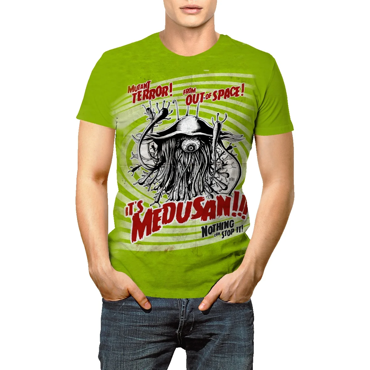 

American high street loose T-shirt simple short-sleeved plus fertilizer plus five-point sleeves cotton plus size men's summer