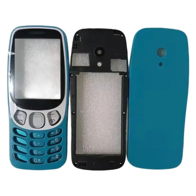 Полный комплект корпуса мобильного телефона BANERYPAK для Nokia 3210 4G (2024) с английской клавиатурой, запчасти для ремонта (art.: 3920dcbc38b25) - 3920dcbc38b25