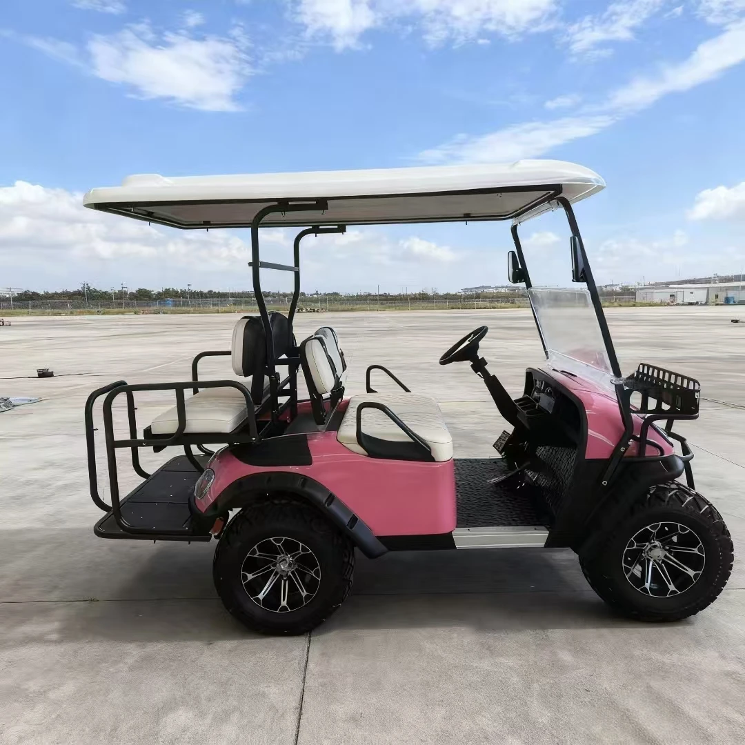 Фото Электрический гольф-кар/багги KAVRED 5000W 5KW с литиевой батареей, 5-6 мест, сертифицирован GCC, скорость 30 км/ч, для взрослых №3