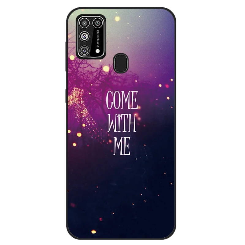 Чехол для Samsung Galaxy M31 силиконовая Мягкая задняя крышка из ТПУ чехлы телефонов