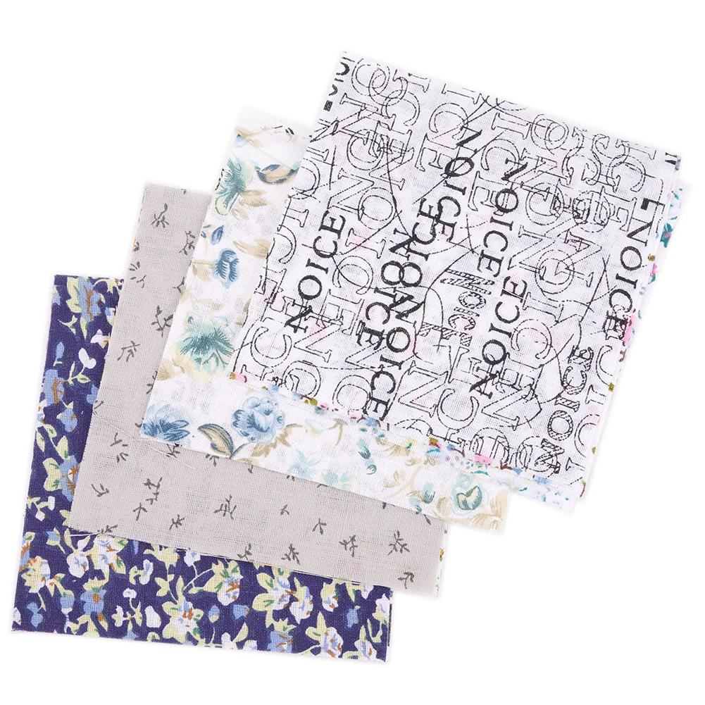 Пучок ткани для шитья 10*10 см 100 шт. разные цвета хлопковые поделки сделай сам