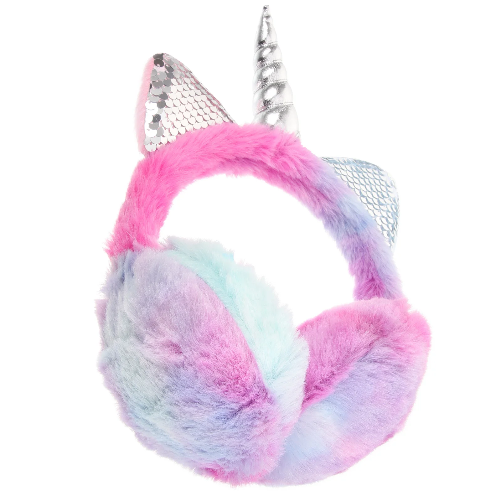 

Warm Earmuffs Winter Unicorn Headband Plush Women Headbands Cold Protection Cover