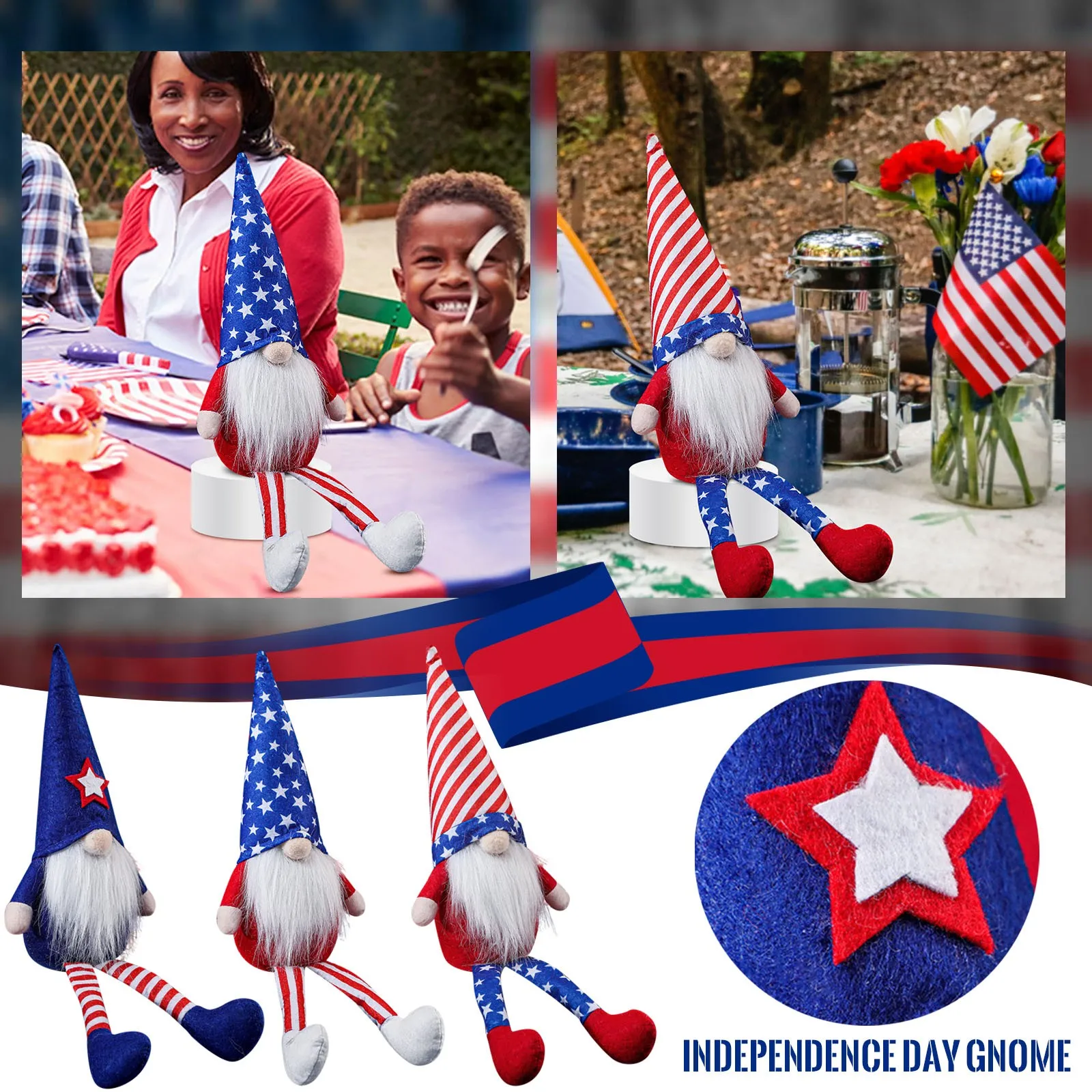 

Орнамент независимость гном украшение день гнома кукла Безликий Настольный орнамент элегантный орнамент и орнамент