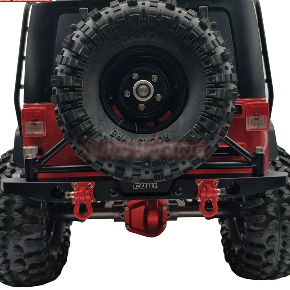 Металлические передние и задние бамперы с ЧПУ для радиоуправляемого автомобиля