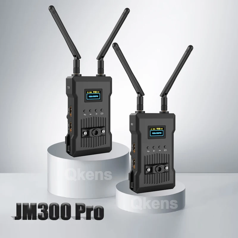 Беспроводной трансмиттер JM300 Pro, 1080P, 200 м