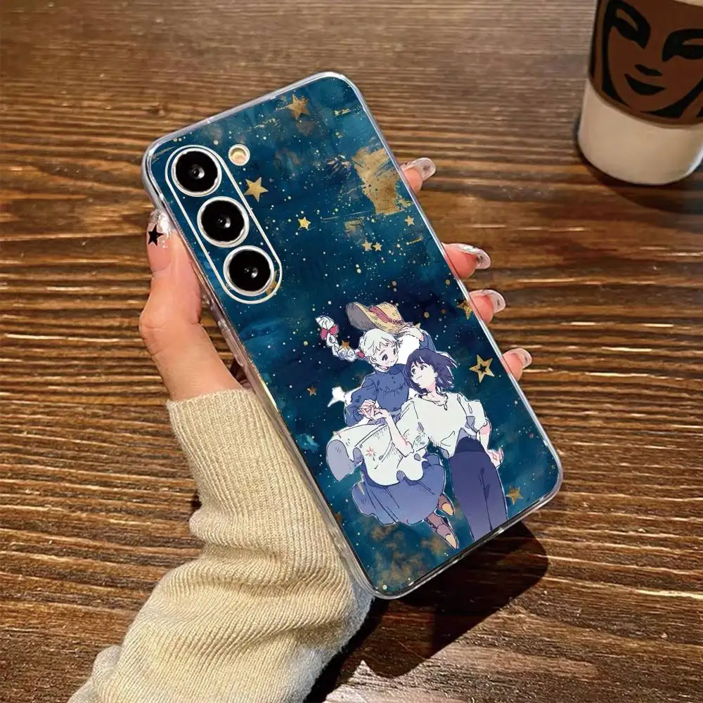 Чехол для телефона Howles-s M-Moving-g C-Castles, прозрачный, силиконовый, мягкий, для Samsung A10,12,20,21S,30,31,40,50,51,52,70,71 (art.: 3920dc74ffa28) - 3920dc74ffa28