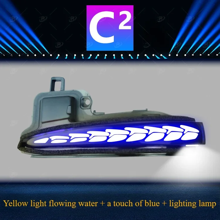 Для специальных зеркал заднего вида Toyota Grevia указателей поворота с проточной