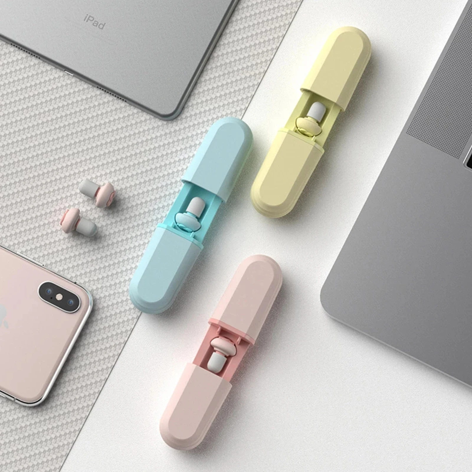 

Sleeping Earplugs Sound Reduction Plug Ear Hearing Protection Silicone Anti-Noise Plugs For Travelling Sleep Promotion Earplugs