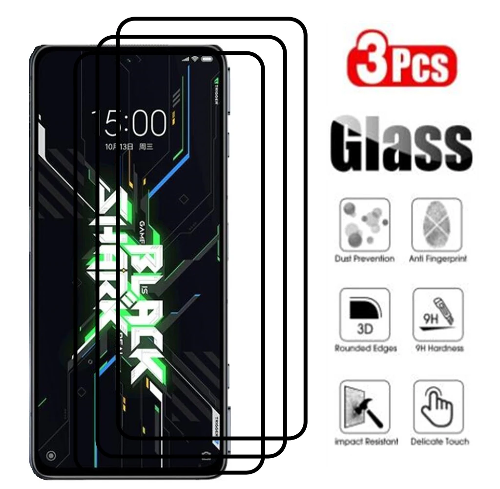 

Стекло с полным покрытием для Xiaomi Black Shark 4 Pro, для Black Shark 4 S Pro, закаленное стекло для защиты экрана для Black Shark 4 Pro
