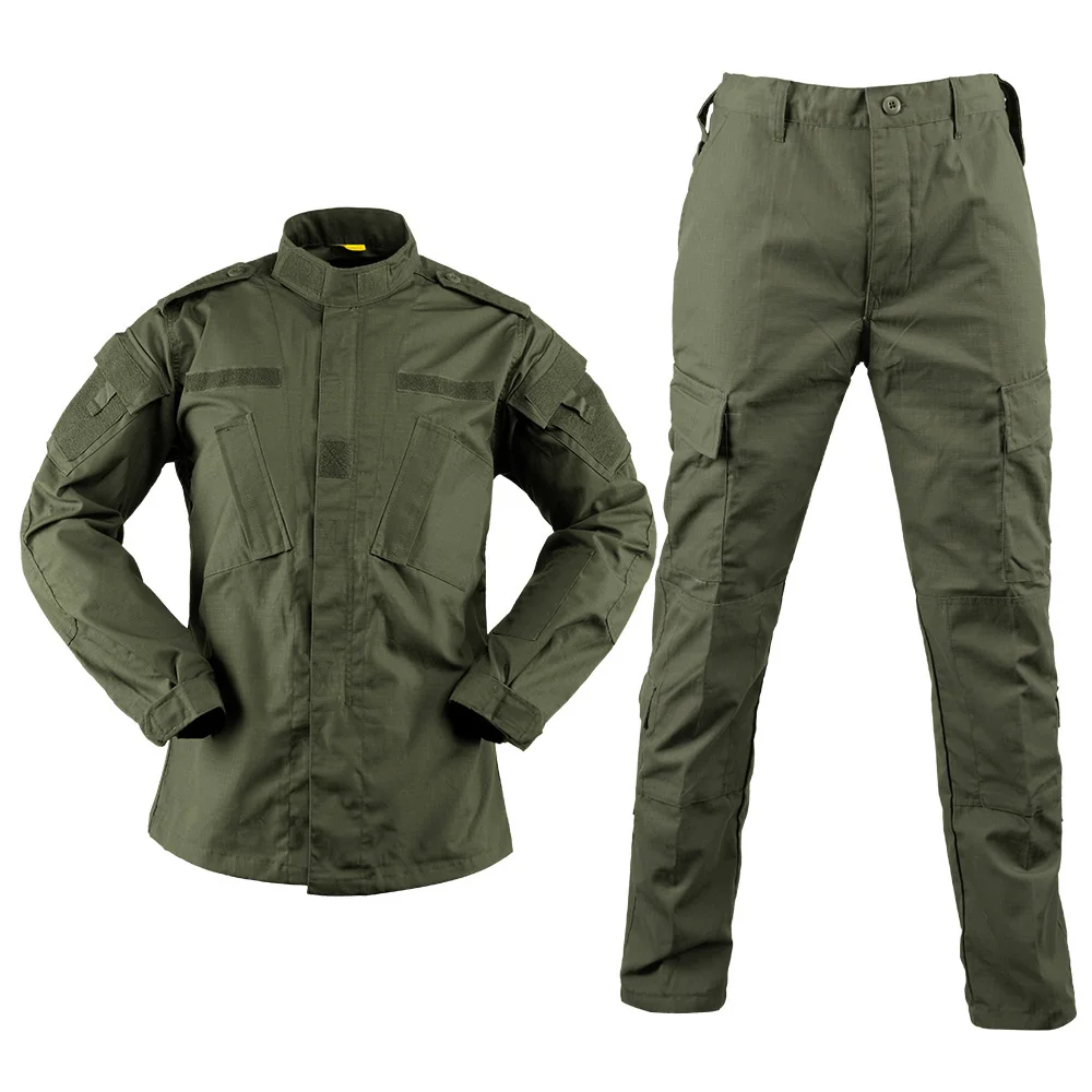 Uniforme Militar de cuadrícula para hombre, traje táctico Militar, ropa táctica, serie ACU, 3 colores