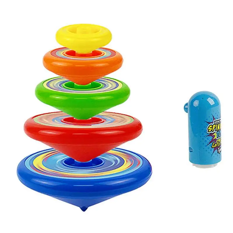 

Stacking Gyro Toys Spinning Table Party Games Educational Baby Gift For Children's Day Gift Interactive Board Game Colorful Toy
