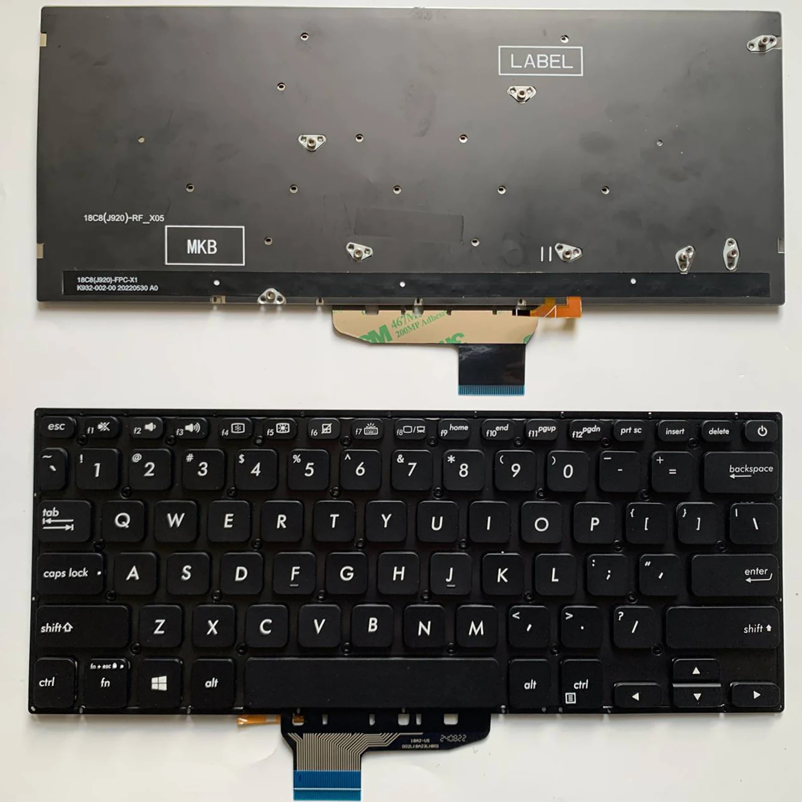 Русская раскладка клавиатуры для ноутбуков Asus VivoBook X430UA S430FA S430FN S430UA X430FA X430FN (art.: 3920dcf7a62ca) - 3920dcf7a62ca
