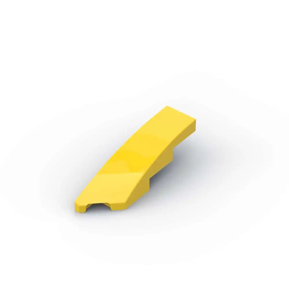 MOC 5415 клиновые дуговые панели 1x4 левые строительные блоки