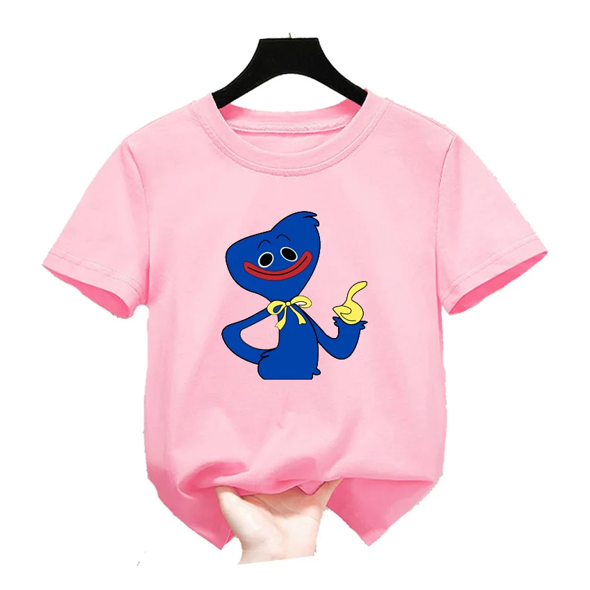 

huggy wuggy girls of 14 years kids clothes girls Clothing sets baby girl clothes boy suit 2022 Summer popular T-shirt Set