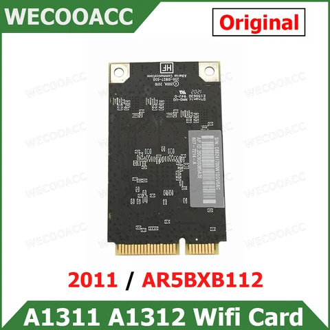 AR5BXB112 AR9380 450 Мбит/с, Двухдиапазонная мини PCI-E беспроводная карта Для iMac 27 "21,5" A1311 A1312, Wi-Fi карта 2011 года