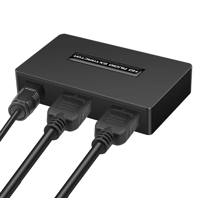 1080P60hz HDMI-совместимый аудио экстрактор оптический Toslink SPDIF + 3,5mm аудио Embedder 1080P 3D подходит для фонаря