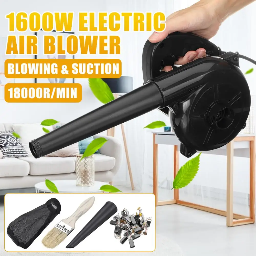 1600W Electric Handheld Air Blower & Dust Collecting Power Vacuum Cleaner Kit