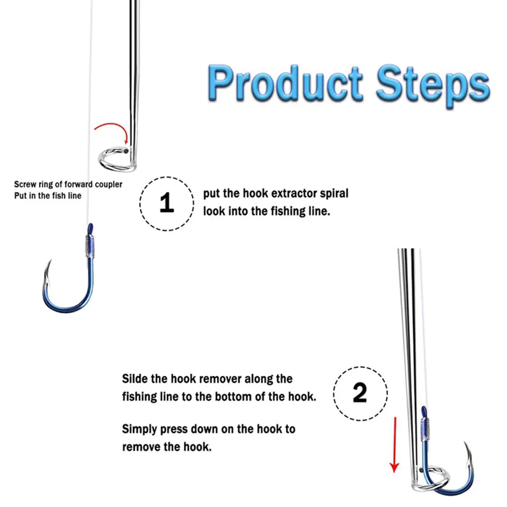 Набор из 4 рыболовных крючков быстросъемное устройство для снятия съемник