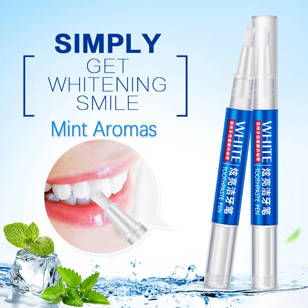 

Teeth Whitening Pen Tooth Gel Whitener Bleach Remove Stains Instant Brighten Teeth Whitening Cleaning Serum Beauty Health 3ml